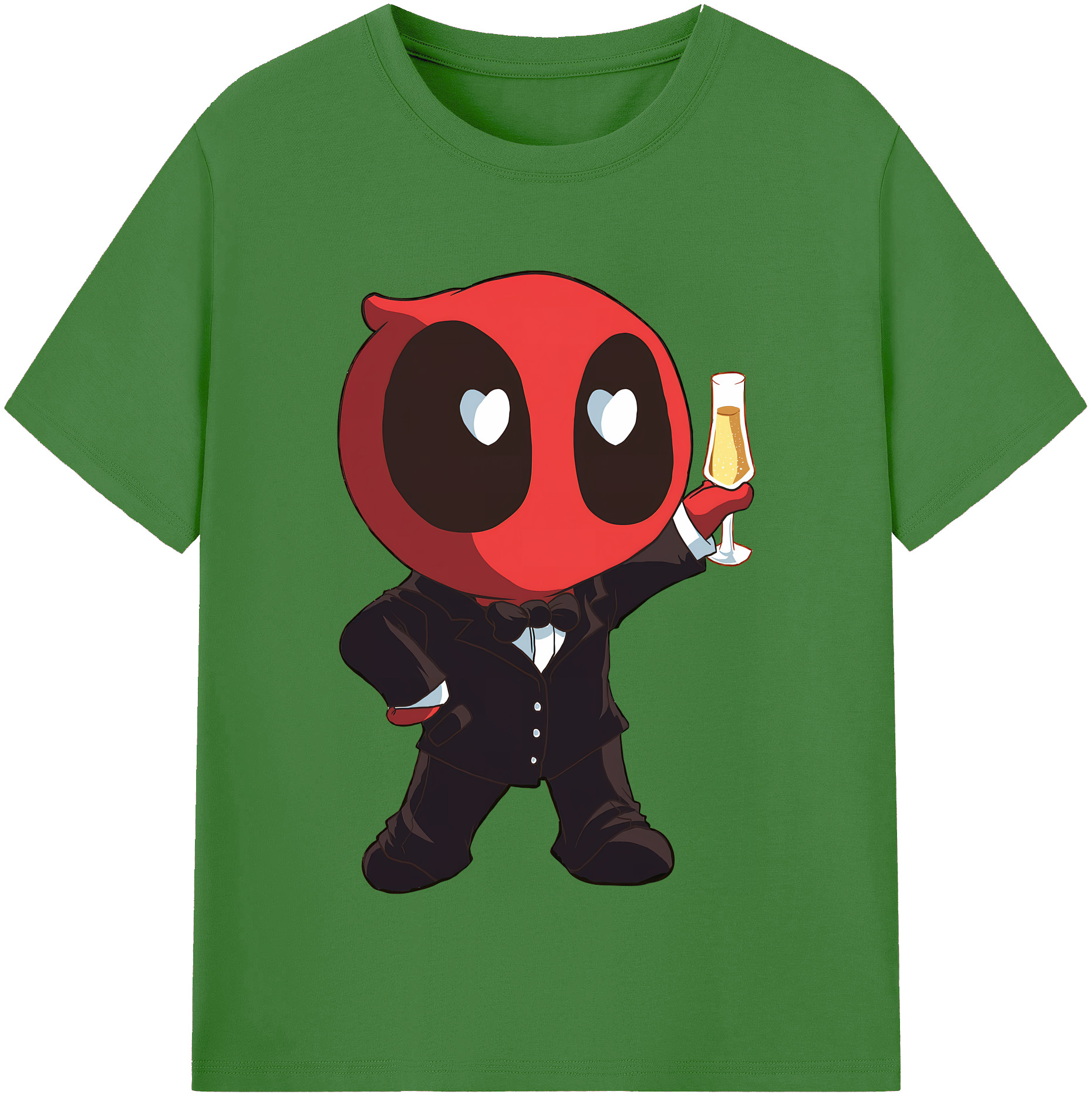 （画像用） Deadpool デッドプール レディースカジュアルプリントTシャツ（綿100％）